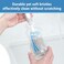 Dr. Brown's Dr Brown's Natural Flow Dr. Soft Touch No Scratch Baby Bottle Cleaning Brush Cleaner with Stand and Storage Clip, BPA Free, Pink 1-Pack