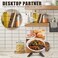 PUERSI Recipe Book Stand for Kitchen, Wooden Cookbook Holder for Display Stand, Farmhouse Cook Book Stand for Reading Hands Free, Rustic Recipe Holder for Cooking and Cookery Book Stand for Counter