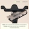 Leaf ShaveThorn Razor, Black - Eco-Friendly Razor for MenWomen, Single-Blade Safety Razor with Stainless Steel Blades, Recommended for Face Shavers with Coarser Hair
