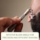 Leaf ShaveThorn Razor, Black - Eco-Friendly Razor for MenWomen, Single-Blade Safety Razor with Stainless Steel Blades, Recommended for Face Shavers with Coarser Hair
