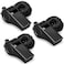 Hipat Whistle, 3 Packs Plastic Sports Whistles with Lanyard, Loud Crisp Sound Whistle Ideal for Coaches, Referees, and Officials