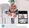 HogoR Lollipop Baby Monitor with True Crying Detection (Cotton Candy- Smart WiFi Baby Camera - Camera with Video, Audio and Sleep Tracking