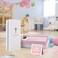 HogoR Lollipop Baby Monitor with True Crying Detection (Cotton Candy- Smart WiFi Baby Camera - Camera with Video, Audio and Sleep Tracking