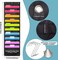 Geyee 4 Pack Wall Hanging File Folders Organizer, Heavy Duty Storage Pocket Chart, Over Door Hangers Included, Hanging Wall Paper Organizer Holder for School Classroom Office Home(10 Pocket