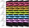 Geyee 4 Pack Wall Hanging File Folders Organizer, Heavy Duty Storage Pocket Chart, Over Door Hangers Included, Hanging Wall Paper Organizer Holder for School Classroom Office Home(10 Pocket
