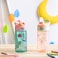 Zak Designs 16oz Riverside Kids Water Bottle with Spout Cover and Built-in Carrying Loop, Made of Durable Plastic, Leak-Proof Water Bottle Design for Travel (UnicornShells, Pack of 2