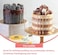 طوق كيك من BYKITCHEN، طوق كيك من الأسيتات مقاس 12 بوصة، صفائح أسيتات شفافة كبيرة لتغليف وتزيين كيك موس الشوكولاتة (طول 394 بوصة)