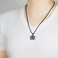 AIAINAGI Baseball Number Necklace for Boy 00-99 Athletes Jersey Number Necklace Stainless Steel Chain Baseball Charm Pendant Personalized Baseball Gift for Men