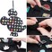JOYMOMO Hanging Brooch Pin Organizer Enamel Pin Display Cute Cartoon Shape Brooch Pin Display Storage Holder for Brooch Pin(Without Accessories(black-mouse
