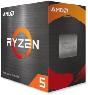 AMD Ryzen 5 5500 Desktop Processor (6-core/12-thread, 19 MB cache, up to 4.2 GHz max boost