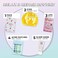 Vitamasques Face Masks Skincare Sheet Kit, 7-Pack - Juicy Collection of Triple-Layer Sheet Facial Masks - Pore Purifying, Brightening, and Hydrating - Boost your Skincare Routine