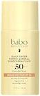 Babo Botanicals Daily Sheer Fluid Tinted Mineral Sunscreen Lotion SPF 50 With Non-Nano Zinc Oxide - Golden-Hued Tint, For Sensitive Skin - Fragrance FreeUltra-Lightweight - 1.7 Fl. Oz.