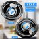 طقم صواني تقطير بورسلين بديلة من APPLIANCEMATES W10290350 W10290353، مناسب لأفران الطهي الكهربائية من Whirlpool، عبوة من 4 قطع تتضمن قطعتين كبيرتين مقاس 8 بوصات وقطعتين صغيرتين مقاس 6 بوصات (أسود)