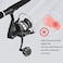 مقبض GOMEXUS Power Handle لبكرة الصيد الدوارة Penn Pursuit III/IV Clash I II Conflict I 1000-4000 (غير مناسب لبكرة Conflict II)