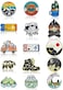 Hanaive 15 Pcs Enamel Pins for Backpack Hat Outdoors Adventure Brooch Pins Cute Camping Lapel Pin Nature Aesthetic Pins Jewelry for Women Men Clothing Bags DIY Crafts Christmas Gifts