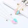 DOYYCA Best Friend Necklace for 2 Girls Magnetic Matching Friendship Necklace Half Heart Pendant BFF Necklaces for Sister