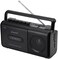 G Keni Portable Cassette Player Boombox Am/FM Stereo Radio, Tape Player Recorder with Headphone Connector, Battery Operated or AC Operated
