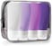 INSFIT Portable Travel Bottles, TSA Carry On Approved Toiletries Containers, 90ml Leak Proof Squeezable Silicone Tubes, Refillable Travel Accessories for Shampoo 4 Pack Purple