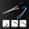 mouhike Fishing Pliers Stainless Steel Fish Hook Remover with Sheath and Lanyard Split Ring Pliers Fishing Braid Line Cutter Tools Corrosion Resistant Fishing Gear for Freshwater Saltwater
