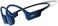 SHOKZ OpenRun Mini, Bone Conduction Sports Headphones, Bluetooth Wireless Earphones with Mic, 8H Playtime, Open-Ear Waterproof for Running Workout (Blue