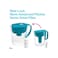 Brita Metro Water Filter Pitcher with SmartLight Change Indicator, BPA-Free, Replaces 1,800 Plastic Water Bottles a Year, Lasts Two Months, Includes 1 Filter, Small - 6-Cup Capacity, Turquoise
