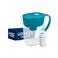 Brita Metro Water Filter Pitcher with SmartLight Change Indicator, BPA-Free, Replaces 1,800 Plastic Water Bottles a Year, Lasts Two Months, Includes 1 Filter, Small - 6-Cup Capacity, Turquoise