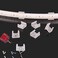 GYGhaoho 120pcs LED Strip Light Clips Neon Mounting Clips 10/13/16MM Size Make The Neon Signs Flexible Light Strip Fixing Card (B.13MM/0.51INCH