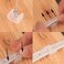 GYGhaoho 120pcs LED Strip Light Clips Neon Mounting Clips 10/13/16MM Size Make The Neon Signs Flexible Light Strip Fixing Card (B.13MM/0.51INCH