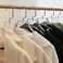 BESSER HAUS 15 Pack Acrylic Hangers Gold Acrylic Hangers with Clips Premium Quality Crystal Clear Hangers Luxury Dress Suit Hangers(Silver Hook