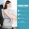 WAOAW Seat Cushion, Office Chair Cushions Butt Pillow for Long Sitting, Memory Foam Chair Pad for Back, Coccyx, Tailbone Pain Relief (Grey