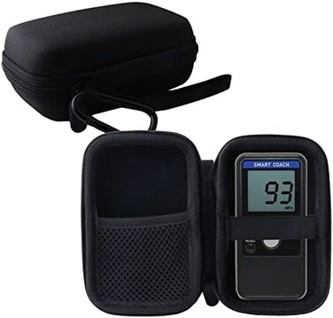 WERJIA Hard Carrying Case for Pocket Radar Smart Coach, Ball Coach, App; Mesh Pocket for Cable and Wrist Strap