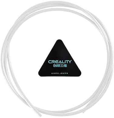 Creality Official Bowden Tube 1M, 3D Printer PTFE Tube Teflon Bowden Tubing Upgrades for 1.75mm Filament Ender 3/Ender 3 V2/Ender 3 Pro/Ender 3 Max/Ender 5 Series/CR 10 Series (1M