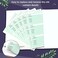 JUBTIC Hardcover Address Book with Alphabetical Tabs, Spiral Bound Address Book with Refillable Pages Medium Telephone book incl. Address, Password, Contact, Tel, Email, Important Date for Home Office