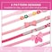 Saintrygo 6 Pcs Girl Puppy Collars Pink Dog Collar Rhinestones Dog Cat Collar Bling Diamond with Rhinestone Crown Flowers Bowtie Bone Decoration for Girl Dogs Cats Collar Accessories, Pink(X-Small