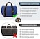 Vorspack Extra Large Duffle Bag for Travel - 100L Duffel Bag for Men Gear Bag for Storage Foldable Weekender Bag for Overnight Camping - Blue