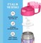 THERMOS FUNTAINER 12 Ounce Stainless Steel Vacuum Insulated Kids Straw Bottle, Gabby's Dollhouse, F4102GB6, FUNTAINER 12 Ounce Bottle