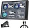 WOWNOVA English Version Computer Temp Monitor, Sensor Panel Display, Temperature Display for ARGB Case Secondary Screen, IPS USB Mini Screen CPU RAM HDD Data Monitor