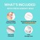 FRESH KNIGHT Braces Wax,10 Pack. Dental Wax for BracesAligners - 50 Premium Orthodontic Wax Strips, Wax for Teeth, Vitamin EAloe. Includes storage case. Food Grade. . (Vitamin EAloe Vera
