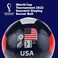 Capelli Sport FIFA World Cup Qatar 2022 Soccer Ball Souvenir Display, Officially Licensed Futbol for Youth and Adult Soccer Players