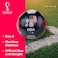 Capelli Sport FIFA World Cup Qatar 2022 Soccer Ball Souvenir Display, Officially Licensed Futbol for Youth and Adult Soccer Players