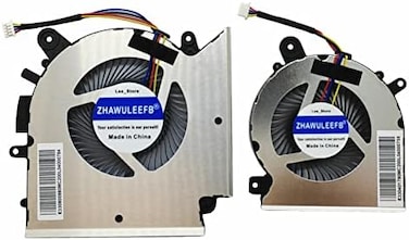 ZHAWULEEFB Replacement New Laptop CPUGPU Cooling Fan for MSI GF76 PAAD06015SL N460 DC5V 0.55A PABD08008SH N459 DC5V 1.0A