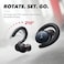 soundcore by Anker Sport X10 Bluetooth 5.2 Headphones for Sports, Rotating Ear Hooks, Deep Bass, IPX7 Water Protection, Sweatproof, 32 Hours Battery (Black