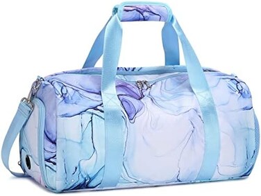 Dafelile Sports Duffel for Girls Dance Bag Teen Duffle Bag Girls Weekender Bag Teen Gym Bag Travel Ballet Bag with Shoe Compartments