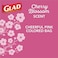 Glad OdorShield Small Drawstring Trash Bags, 4 Gallon Trash Bag, Febreze Cherry Blossom, 34 Count (Package May Vary