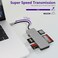 Rytaki Pro USB C XD Picture Card Reader, Type C (5GpsHigh Speed TF/SD/MS/M2/XD/CF 6 in 1 Camera Card Reader, USB C XD Memory Card Reader Supports Olympus and Fujifilm XD Picture Card 1GB 2GB