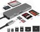 Rytaki Pro USB C XD Picture Card Reader, Type C (5GpsHigh Speed TF/SD/MS/M2/XD/CF 6 in 1 Camera Card Reader, USB C XD Memory Card Reader Supports Olympus and Fujifilm XD Picture Card 1GB 2GB