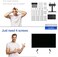 Dinghosen TV Stand for Westinghouse Roku TV Legs, TV Stand Legs for Compatible with Holes Center Distance 1.3cm/0.51inch - 2.4cm/ 0.94inch, Please Measure Distance Between TV Bottom Two Holes, Black