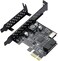 BEYIMEI PCIE USB3.2 GEN1 Type-E Expansion Card, PCI Express 1X to 20Pin Front Panel Type C Connector (A key19Pin Socket, 5Gbps PCIE USB Adapter with D720201 Chip for Windows XP/11/10/8/7 LINUX