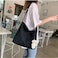 Kehpish Economical Cotton Tote Bag,Reusable Womens Canvas Tote Bag with 3 External Pocket,Top Zipper Closure