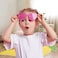AEAHALY Heart Sunglasses for Women and Kids Rimless Heart Shaped Sunglasses Heart Glasses Bachelorette Bride Party Favor